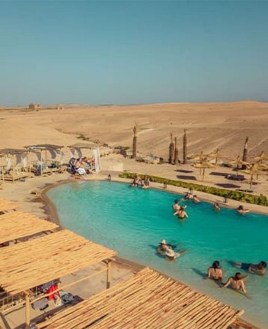 Full Day Agafay Desert : Quad, Camel, Lunch and Pool Acces - Experience the Agafay Desert Landscape