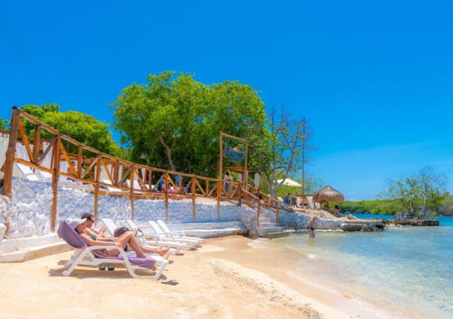 Full Day at Enchanted Island Beach - Location and Description