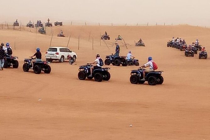 Full-Day ATV, Sandboard and Camel Ride Experience With Dinner - Cancellation Policy
