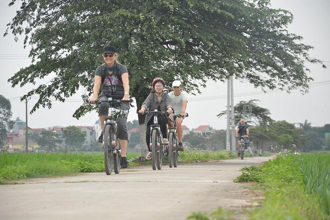 Full Day Bicycle Tour Hanoi Countryside To Co Loa Villages - Bicycle Tours Hanoi - Local Cuisine and Cultural Immersion