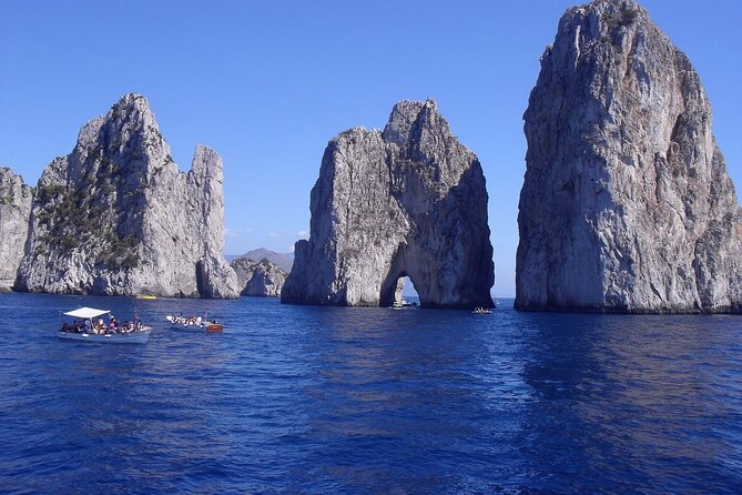 Full Day Capri & Sorrento by Inflatable Boat From Naples - Activity Inclusions