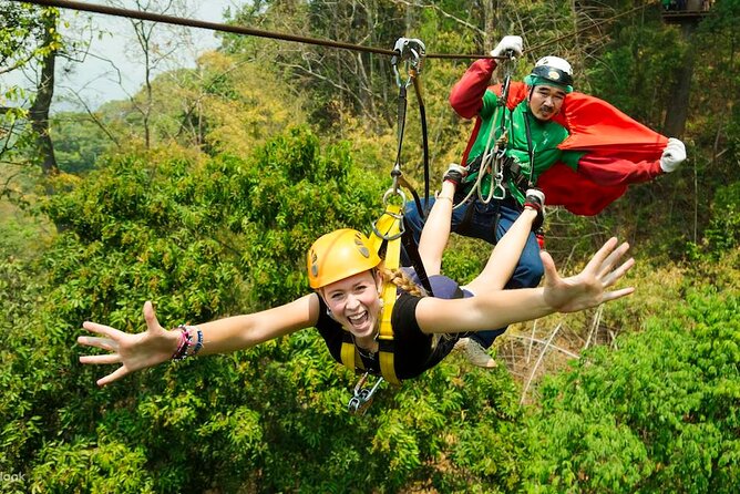 Full Day Chiang Mai Zipline Adventure, Rafting, ATV-ing, and Sticky Waterfall - Full Day Itinerary