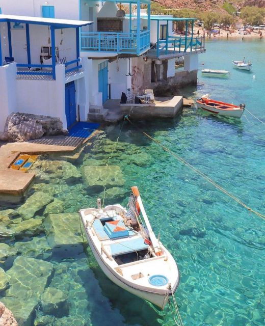 Full Day Cruise Milos and Kimolos With Kaiki Boat - Activity Details