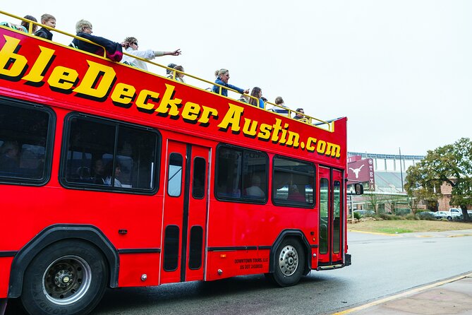 Full-Day Double Decker Austin Hop On Hop Off Sightseeing Tour - Additional Information