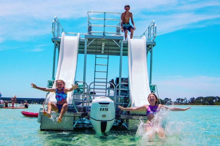 Full Day Double Decker Pontoon Boat Rental- Okaloosa Island - Activity Details