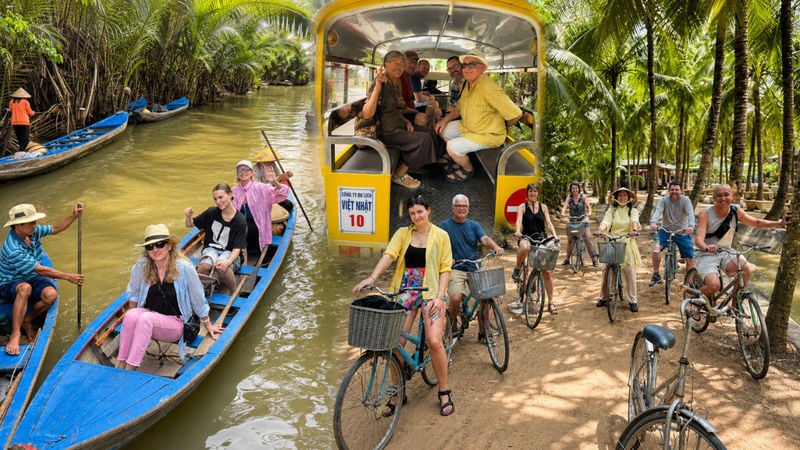 Full Day Excursion To Mekong Delta from Ho Chi Minh City - A boat ride past the four islands