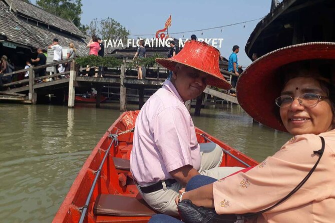 Full-Day Floating Market and Art in Paradise Pattaya Private Tour From Bangkok - Floating Market Experience