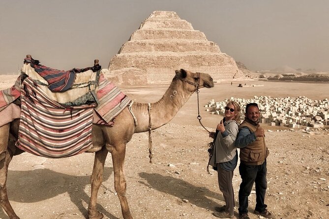 Full-Day Giza Pyramids, Sphinx, Memphis & Sakkara Private Tour - Tour Highlights