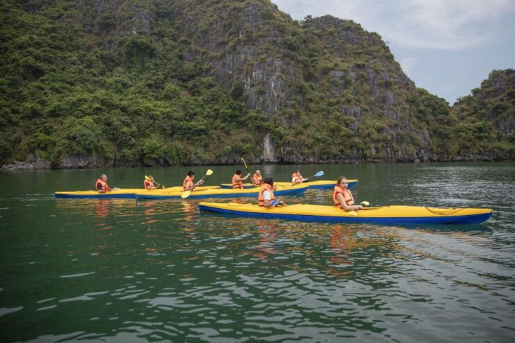 Full Day Halong Bay, Bus, Guide, Meal, Kayaking, Cave, Swim - Halong Bay Day Trip Overview