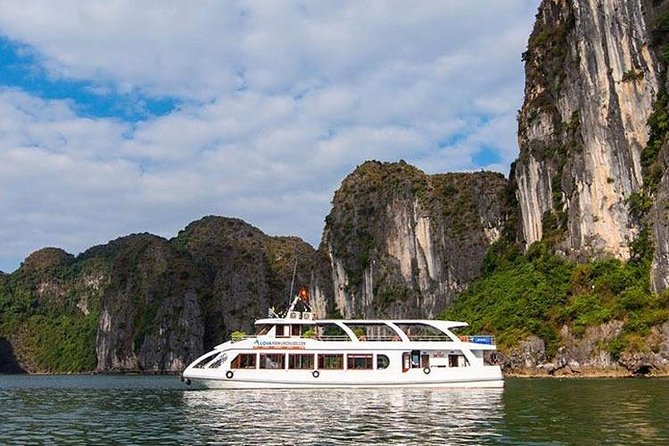 Full-Day Halong Bay Islands and Cave Tour Transfer 2 Ways by Newest Expressway - Common Questions