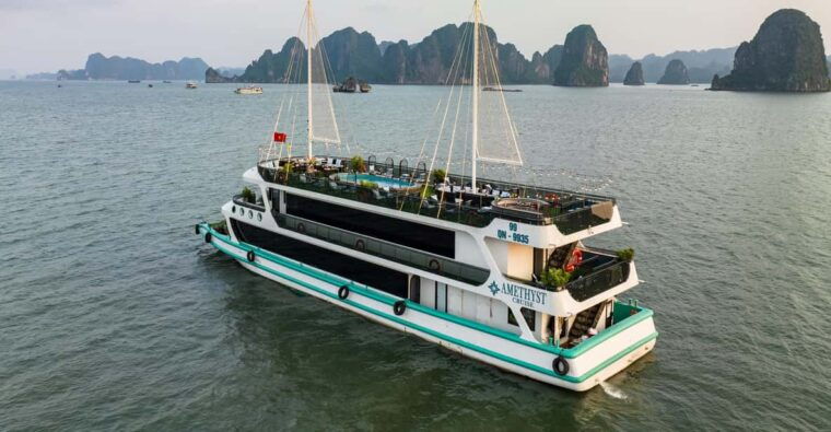 Full-Day Halong Bay Luxury Amethyst Cruise(All Destinations) - Facilities and Amenities