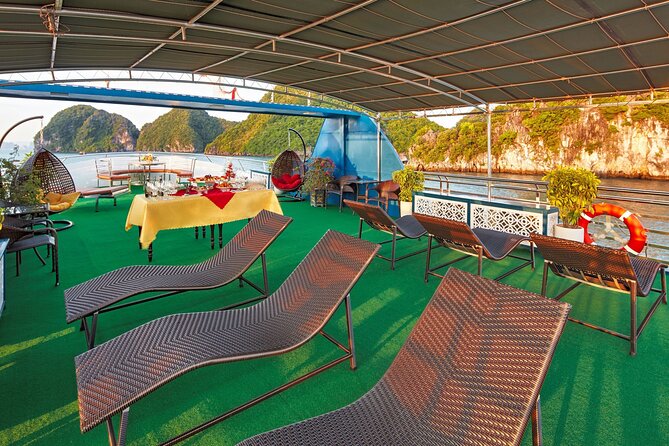 Full Day Halong Bay Tour With Buffet Lunch - Boat and Amenities
