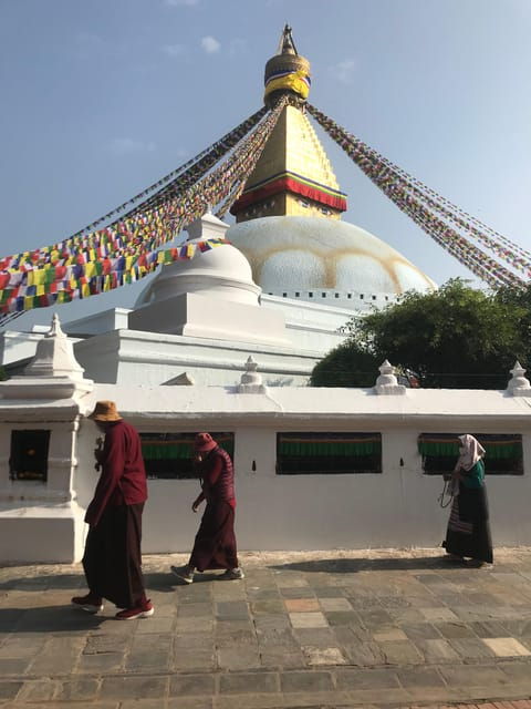 Full Day Kathmandu UNESCO Sites Tour With Guide - Swayambhunath Stupa