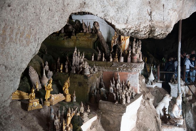 FULL DAY – Kuang Si Waterfall, Kayak on the Nam Ou / Mekong River, Pak Ou Caves - Exploring the Majestic Kuang Si Waterfall