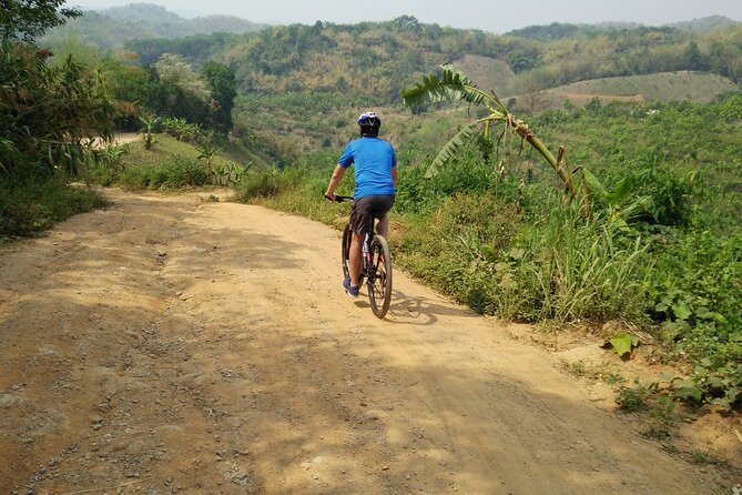 Full Day Mountain Biking to Waterfall and Hot Spring - Soaking in the Hot Springs