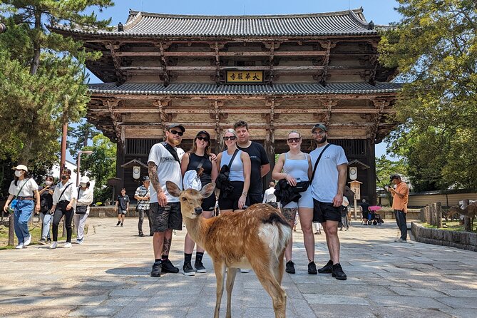 Full Day Nara E Bike Tour and Osaka History Food Tour - Meeting Point