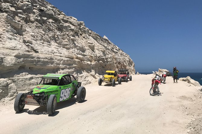 Full-Day Off-Road Race Car or Dirt Bike Adventure, Baja  - San Jose Del Cabo - Common Questions