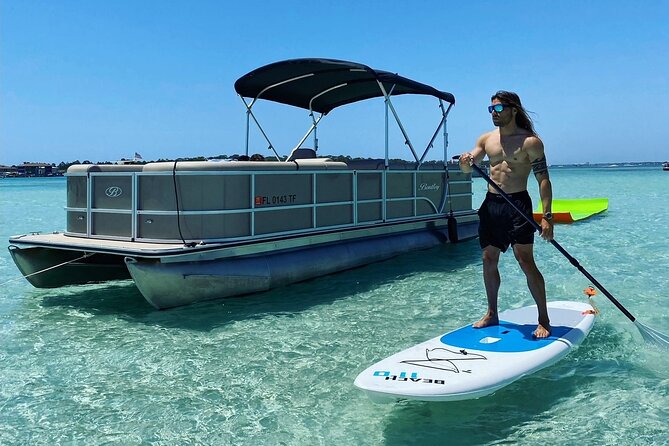 Full Day Pontoon Boat Rental- Fort Walton Beach - Inclusions