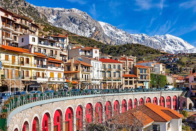 Full-Day Private Arachova Visit and Skiing on Mount Parnassus - Transportation and Water Included