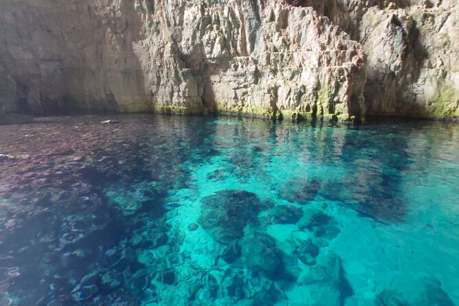 Full Day Private Boat Grama Bay,Dafina Bay & Ionian Sea Caves - Tour Highlights