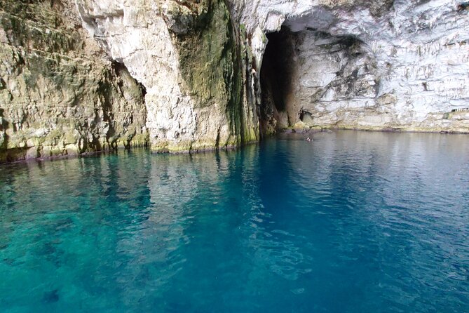 Full Day Private Boat Grama Bay,Dafina Bay & Ionian Sea Caves - Pickup Logistics