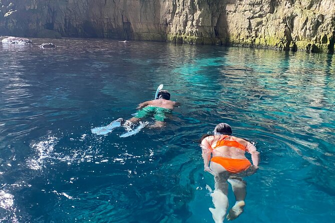 Full Day Private Boat Grama Bay,Dafina Bay & Ionian Sea Caves - Booking Information