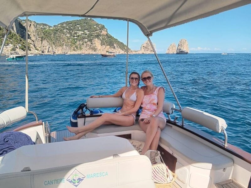 Full Day Private Boat Tour of Capri from Praiano - Starting Point and Initial Journey