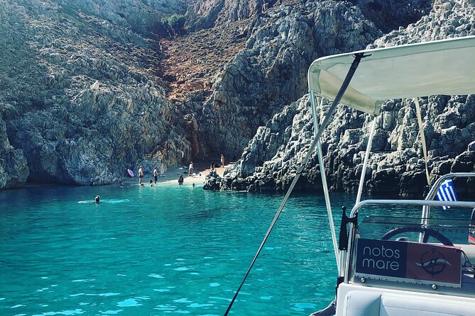 Full-Day Private Seitan Limani Boat Tour From Chania - Boat Tour Pricing