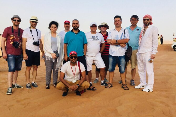 Full-Day Private Tour to Dubai Desert With Dinner - Itinerary Overview