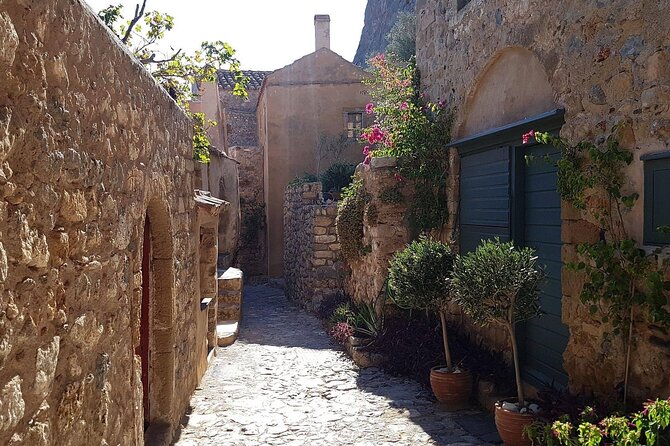 Full Day Private Tour to Monemvasia Medieval Fortress Town and Sparta - Private Transportation and Pick-up