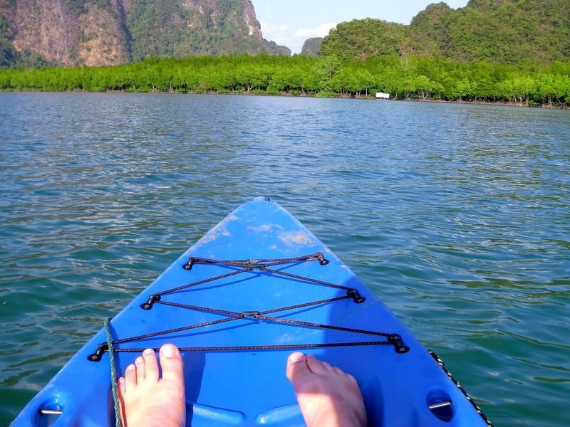 Full-Day Sea Kayaking Adventure in Ao Thalane Bay from Krabi - Limestone canyons and Crocodile Cave