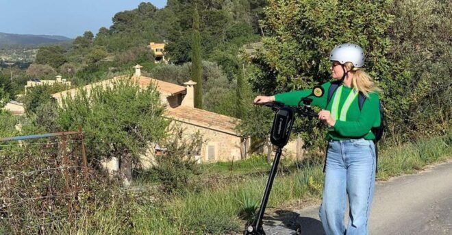Full Day Tour: E-scooter and Wine Experience Mallorca - Not Suitable For