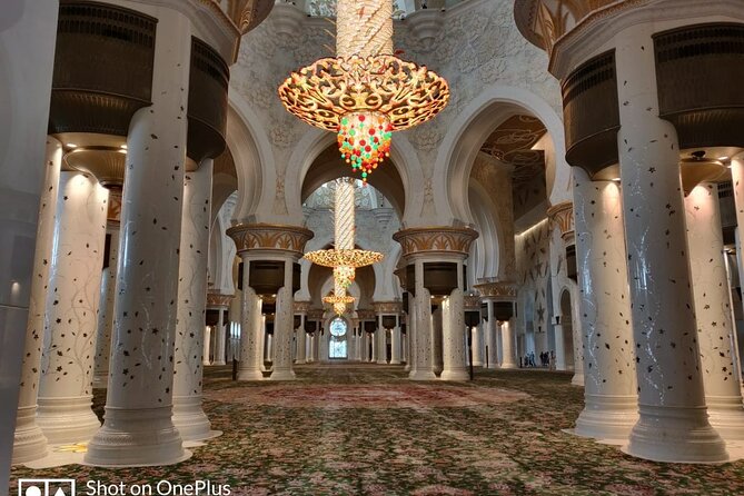 Full-Day Tour in Abu Dhabi With Pick Up, Grand Mosque - Tour Duration and Pick-up Locations