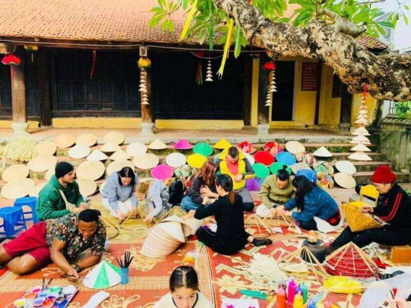 Full Day Tour: Incense Village, Hat-Making & Lacquer Art - Tour Highlights