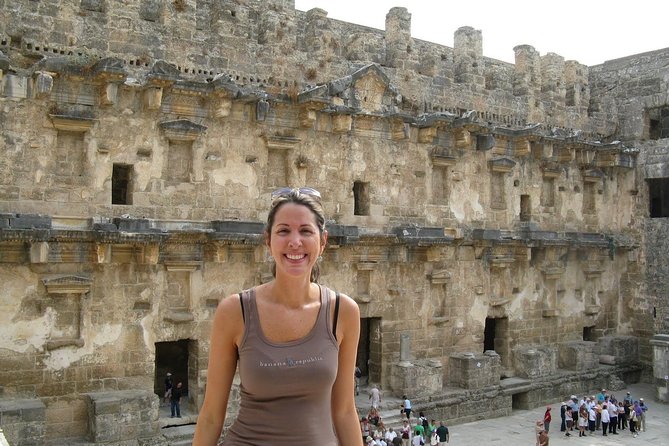 Full-Day Tour of Kursunlu Waterfalls, Aspendos, and Ancient Ruins of Side From Alanya - Lunch and Shopping Experience