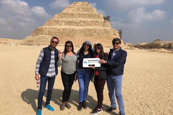 Full Day Tour Pyramids of Giza, Memphis and Sakkara Pyramids &Transfer and Lunch - Inclusions