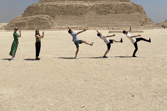 Full Day Tour Pyramids of Giza, Sakkara and Memphis From Cairo - Tour Highlights