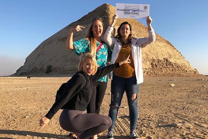 Full Day Tour To Giza Pyramids, Great Sphinx, Sakkara & Dahshur - Tour Highlights