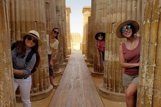 Full-Day Tour to Giza Pyramids, Memphis and Sakkara Step Pyramid - Tour Highlights