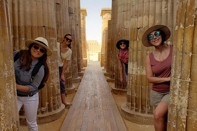 Full Day Tour to Giza Pyramids& Sphinx, Sakkara and Memphis - Inclusions