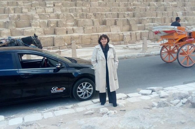 Full Day Tour to Pyramids of Giza, Saqqara Step Pyramids & Sound and Light Show - Transportation and Logistics
