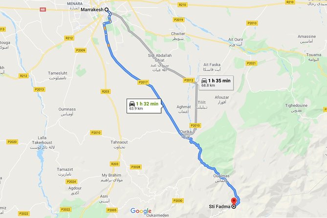 Full Day Trip, Atlas Mountains, Day Tour Ourika Valley, Berber Vellages - Location and Price