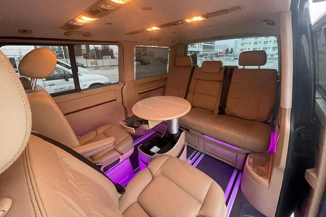 Full Day Volkswagen 6 Seater Van With Chauffer for 10 Hours - Vehicle Description