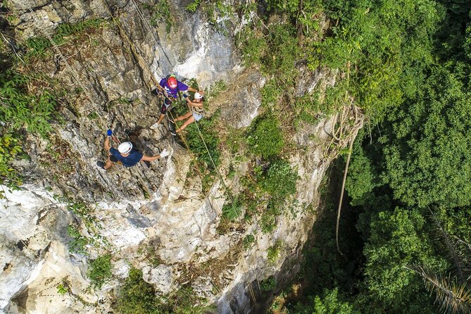 Full Day Zipline, Abseiling, Top Rope Climbing in Krabi - Common Questions