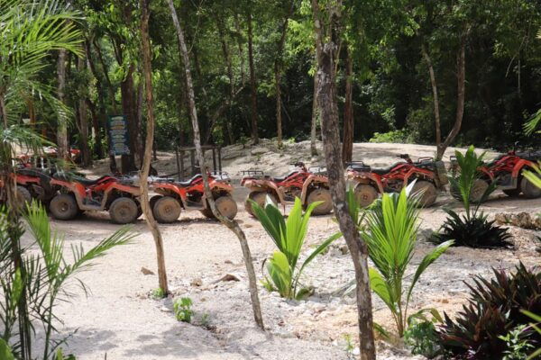 Fun & Adrenalin Jungle Experience: Atv, Zipline & Cenote - ATV Ride