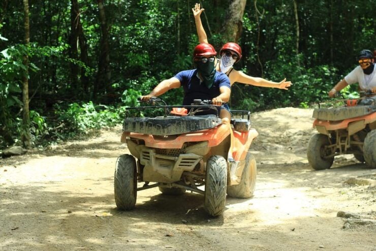 Fun & Adrenalin Jungle Experience: Atv, Zipline & Cenote - Conquer the Rugged Terrain