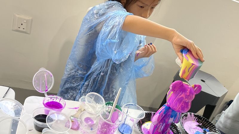 Fun Art Jamming Activities at Motion Studio Asia Kuala Lumpur - Who will get the most from this studio