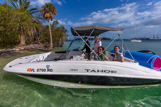 Fun Boat Rental With Captain in Miami Beach - up to 6 People - Pricing and Guarantee