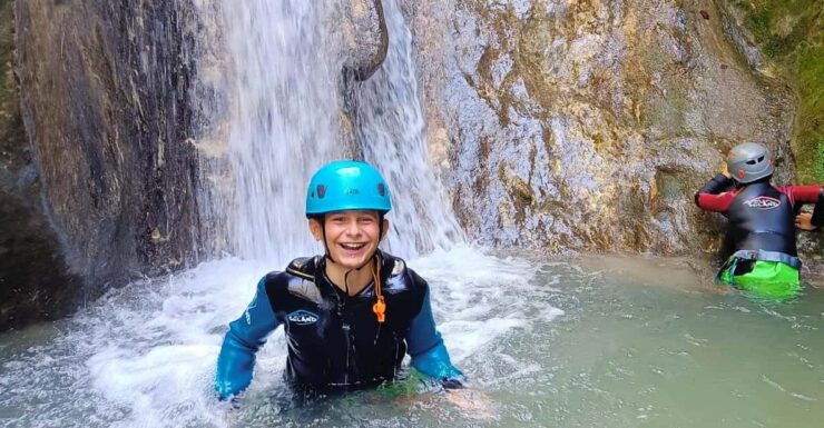 Fun Canyoning Course Suitable for Children - VERCORS - Ideal Location in Vercors