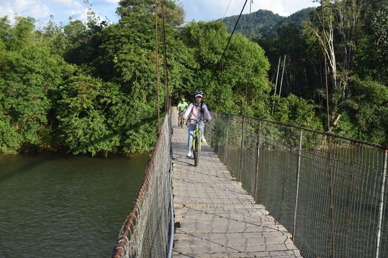 Fun Countryside Cycling and Kiulu Rafting in Sabah - Six hours, with a full morning outdoors